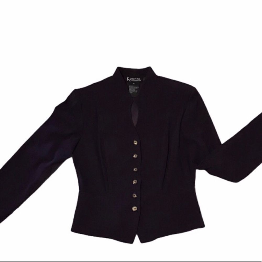 K Petite Collection 4P Purple Jacket
